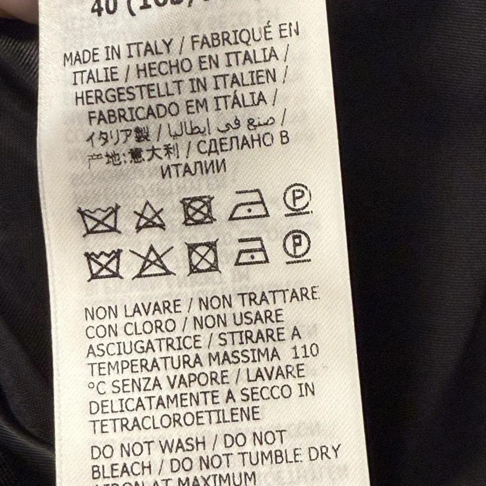 New!  McQueen Black Tailored Bow Shorts - Size IT 40/US 4 - Picture 4 of 5